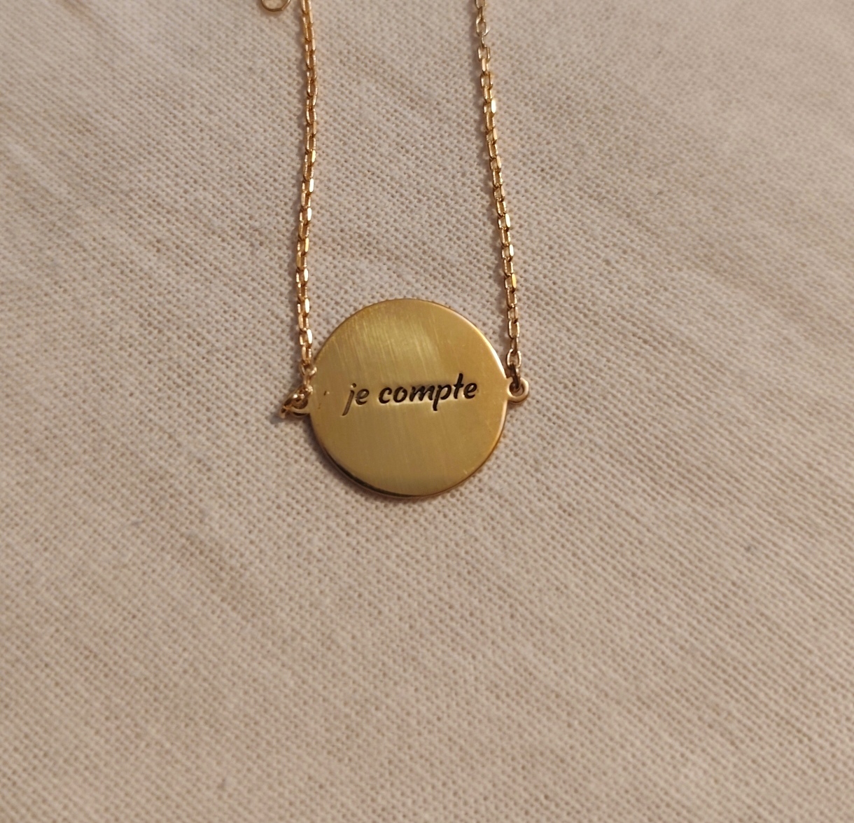 Bracelet Je compte
